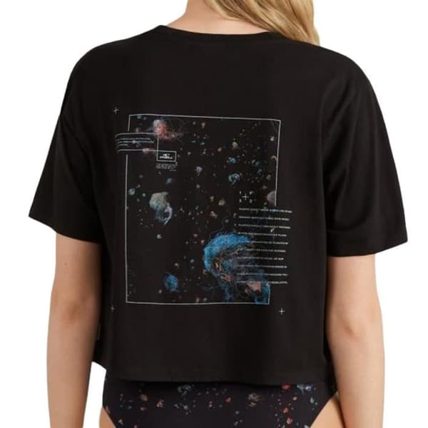 T-shirt Svart Dam O'Neill Mandy