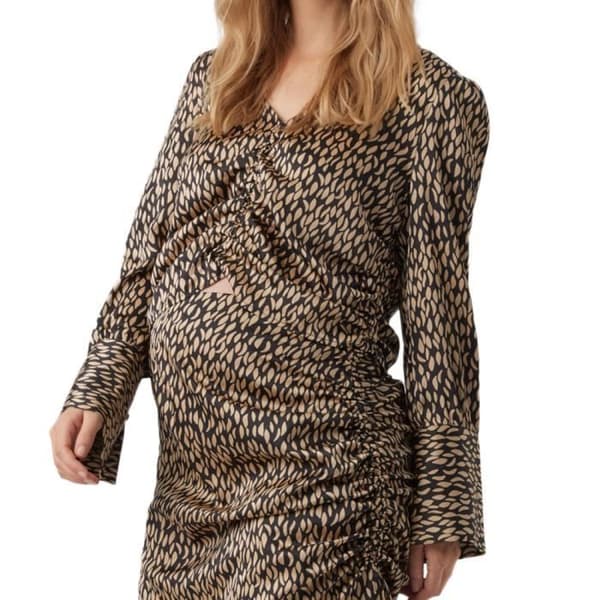 Top Noir/Marron Kvinna Vero Moda Gravid Samling