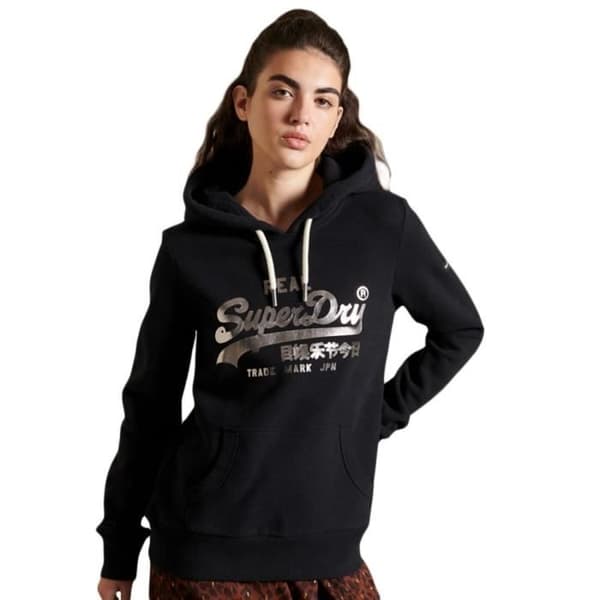 Sweat Superdry Vintage logotyp Blå Kvinna - SUPERDRY - PARTNER: SKAPANDE ref W2011251A-02A
