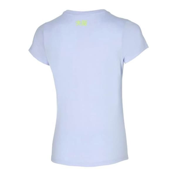 Mizuno Athletic T-shirt för kvinnor - Blå - Korta ärmar