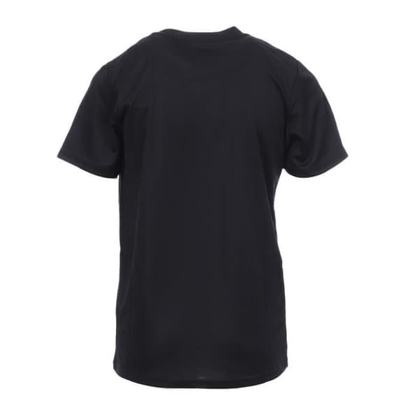 Fotbollströja pojke svart - Hungaria 2MATCH - kortärmad - 100% polyester
