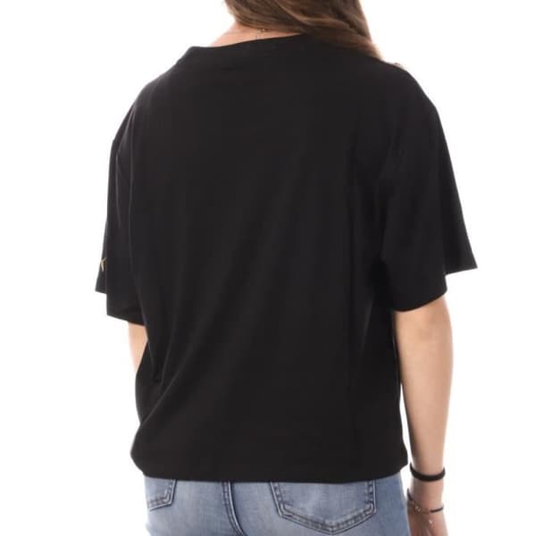 T-shirt Svart Dam Puma Cropped
