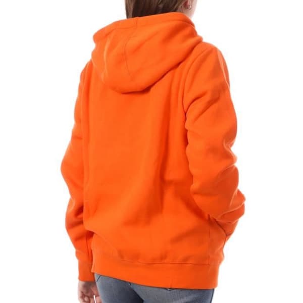 Sweatshirt för kvinnor Teddy Smith Soly - Orange - Långa ärmar - 1 kenguruficka