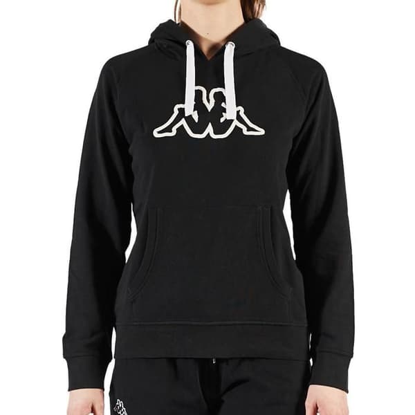 Sweatshirt Belle för Kvinna - Kappa - Svart - Långärmad - Multisport