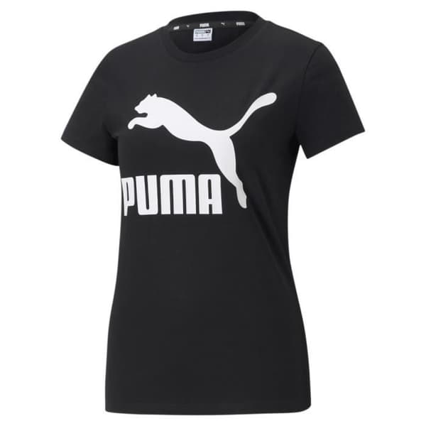 T-shirt Svart Kvinna Puma Classics
