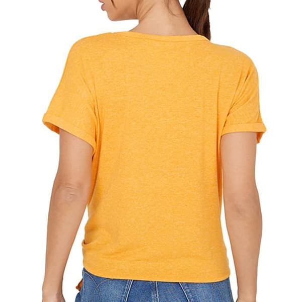 T-shirt Orange Dam Vero Moda Marijune