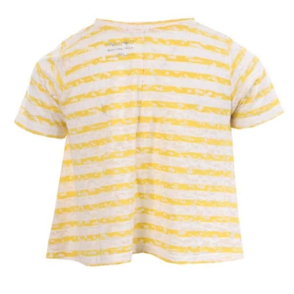 Randig T-shirt Gul Flicka Teddy Smith Marino