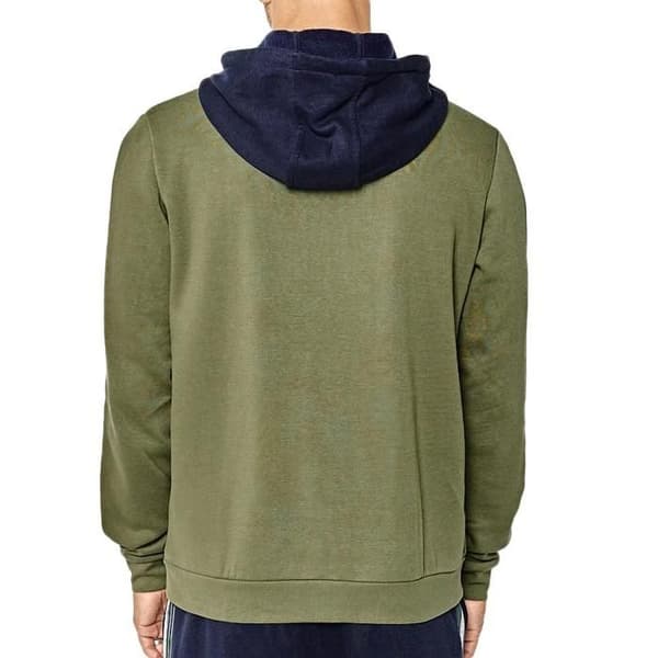 KAPPA IMAGIN huvtröja för män - Grön, mörkblå, benvit - Slim fit - Långa ärmar