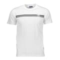Miniatyrbild 1 av 2: T-shirt i bomull med stadiumrand - Sergio Tacchini - Herr - Vit - Korta ärmar - Rund hals