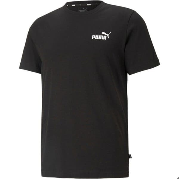 T-shirt - Puma - Liten Logotyp - Korta Ärmar - 100% Bomull - Regular Fit