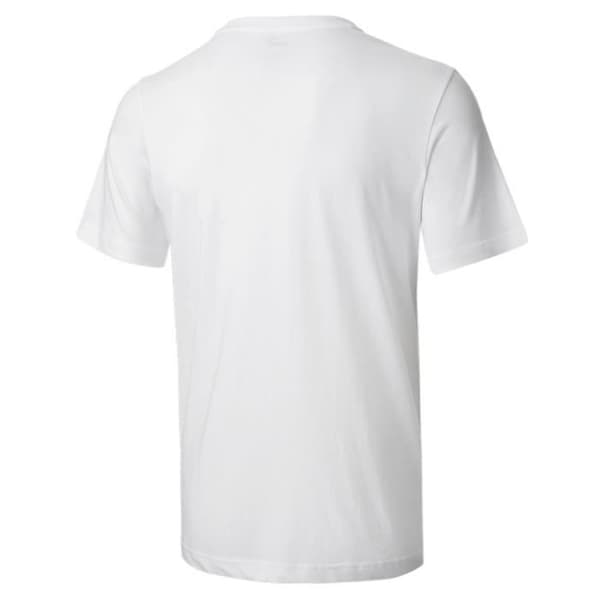 Vit T-shirt för män Puma