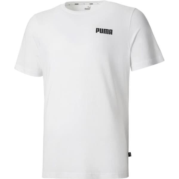 Vit T-shirt för män Puma