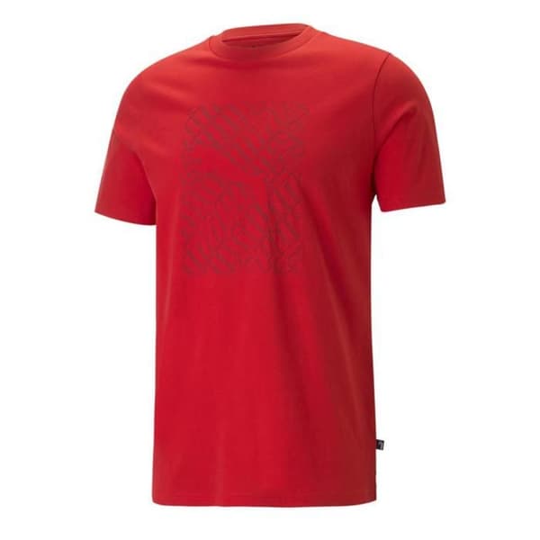 FD GRAFS CAT TEE SHIRT - FÖR ALLA TID RÖD