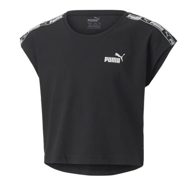 T-shirt Svart Flicka Puma Tape Tee G