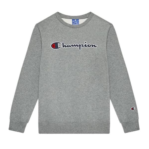 Sweat Gris Garçon Champion 305766 - CHAMPION - Kläder - Långa ärmar - Rund hals