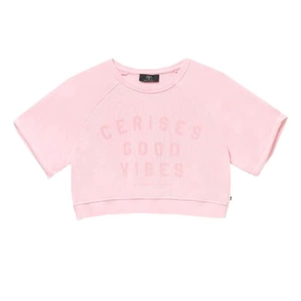 Sweatfille Le Temps Des Cerises Guadagi - Rosa - Korta ärmar
