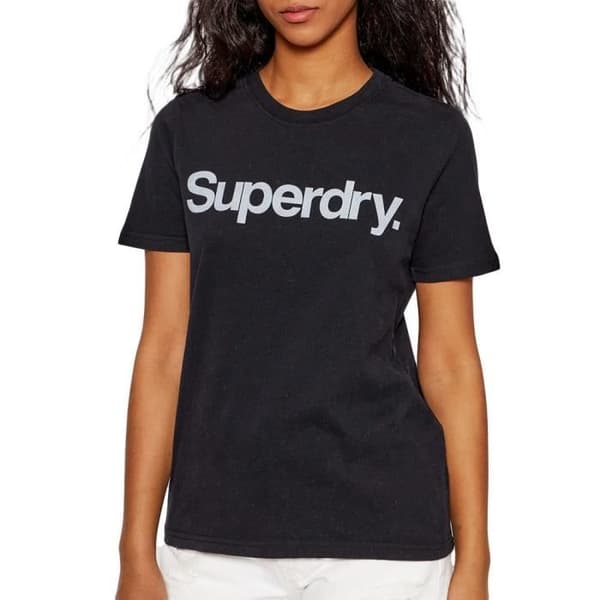 T-shirt Marine Kvinna Superdry CL Tee