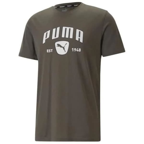 Sport T-shirt - PUMA - Träning - Herr - Grön - S