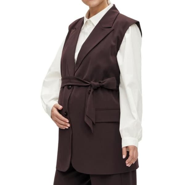 Cardigan Brun Kvinna Mamalicious Lora