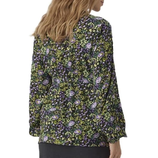 Blus Noir/Gul Kvinna Mamalicious Lia