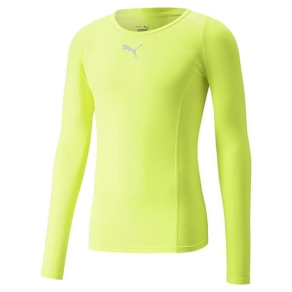 T-shirt för Träning Gul Neon Herr Puma Liga
