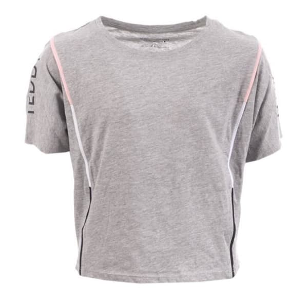 T-shirt Flicka - Teddy Smith - Tisa - Grå - Korta Ärmar - 100% Bomull