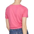Miniatyrbild 2 av 2: T-shirt Kvinna - VILA - Vimooney - Crop top - Korta ärmar - Mjuk tyg - Rosa