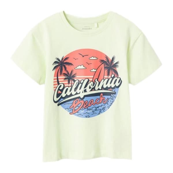 T-shirt Grön Kille Name it Vagno