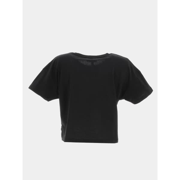 T-shirt dam Modell med kort ärm LE TEMPS DES CERISES Vinagi svart - Regular - Lätt och bekväm