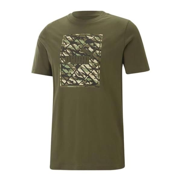 T-SHIRT FD GRAFS CAMO BOX - GRÖN MOSSDRÄKT