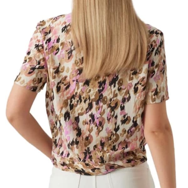 Top med tryck Beige Kvinna Vero Moda Measy