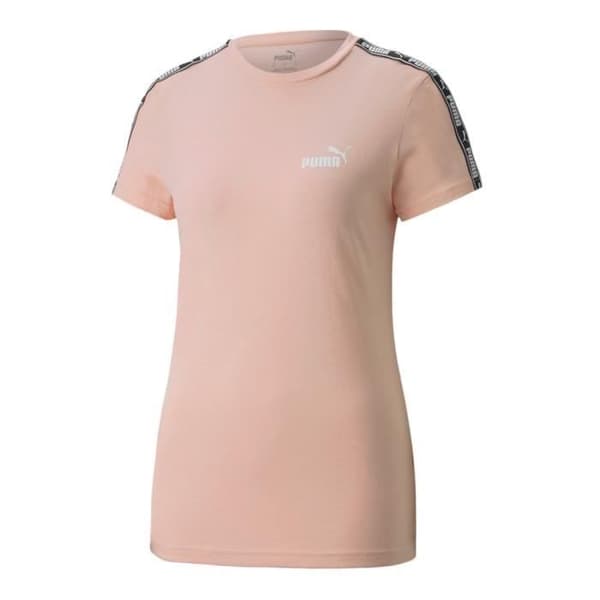 T-shirt Rosa Dam Puma Tape
