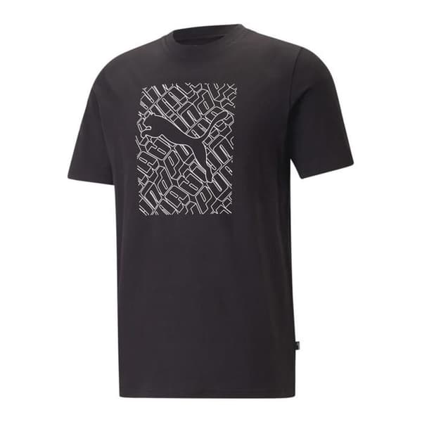 FD GRAFS CAT T-SHIRT - Svart