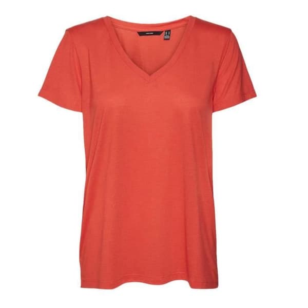 T-shirt Korall Kvinna Vero Moda Spicy