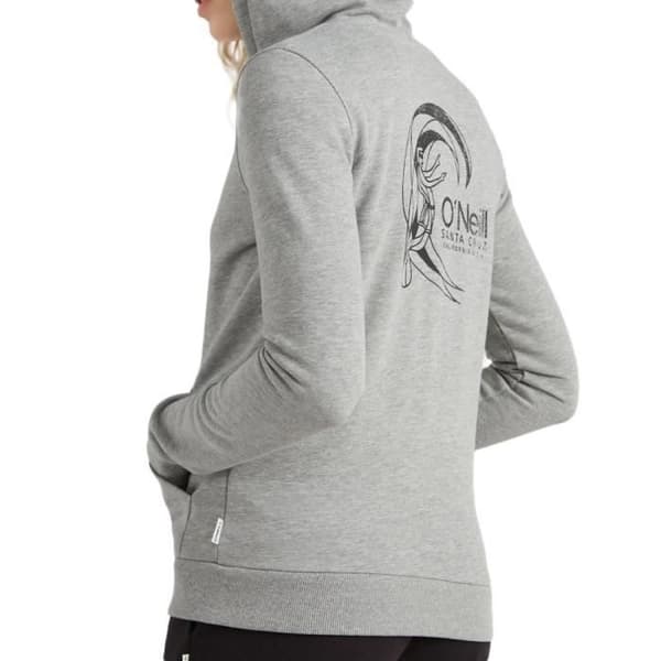 Sweat Zippé med huva Ljusgrå Dam O'Neill Circle Surfer