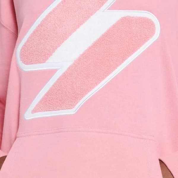 Sweat Femme - SUPERDRY - Kodlogotyp - Rosé - Långa ärmar - Bred passform