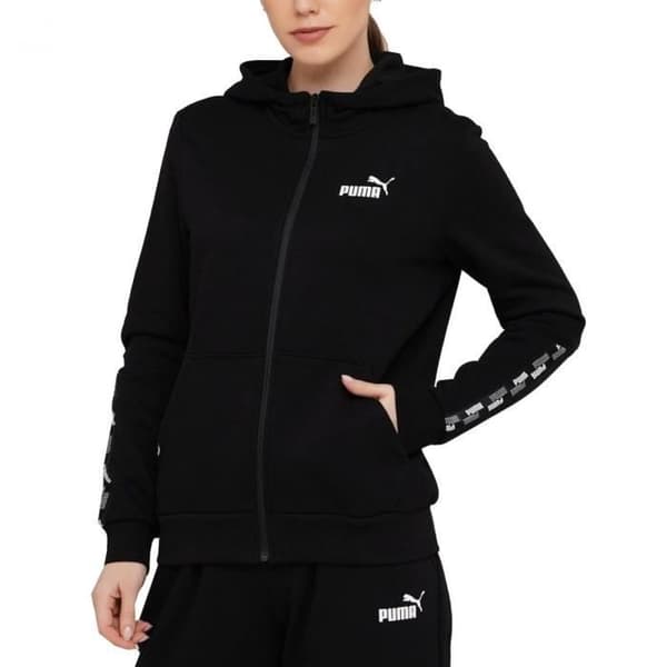 PUMA Power Full zip-huvtröja FL dam