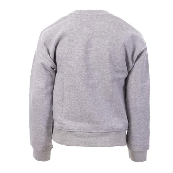 Gråmelerad sweatshirt tjej Reebok
