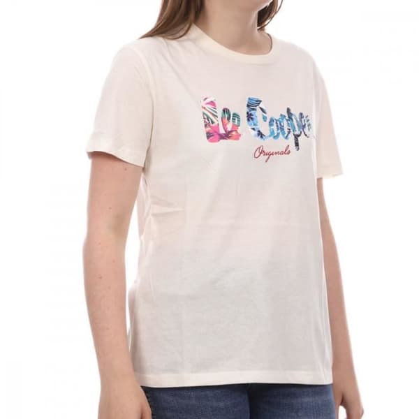 T-shirt Beige Kvinna Lee Cooper Océane