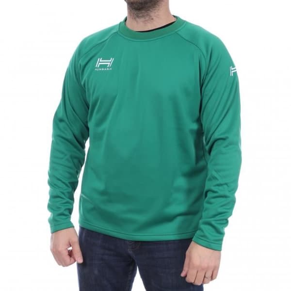 Sweatshirt Hungaria modell träning premium 15 herr - Grön