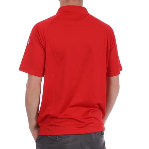 Polo Man - Hungaria - Träning Premium - Korta Ärmar - Röd