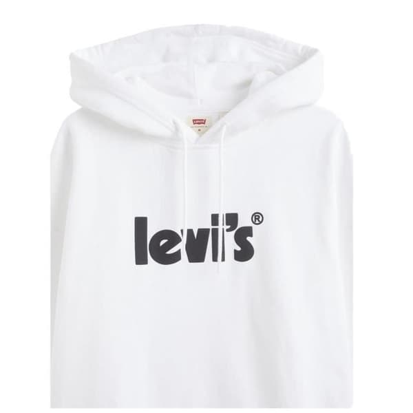 SWEATSHIRT LEVI'S T2 RELAXED GRAPHIC SWEATSHIRT FÖR HERR VIT 384790078