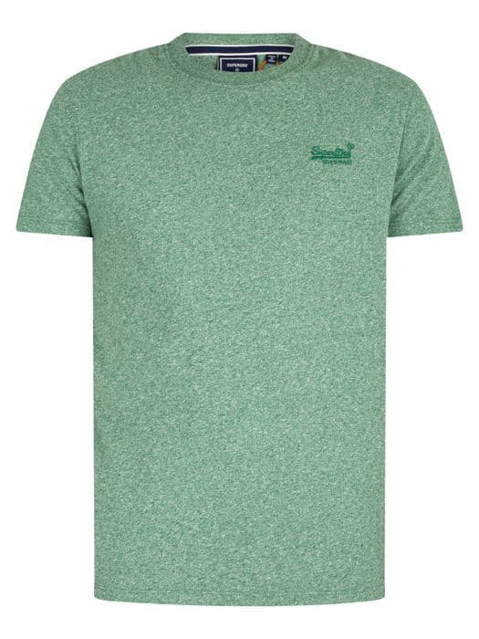 t-shirt superdry m1011245a 5ee ljusgrön grus XL