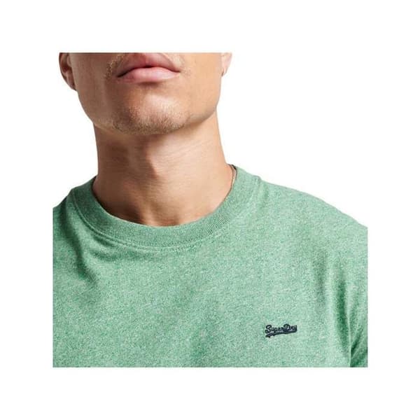 t-shirt superdry m1011245a 5ee ljusgrön grus XL