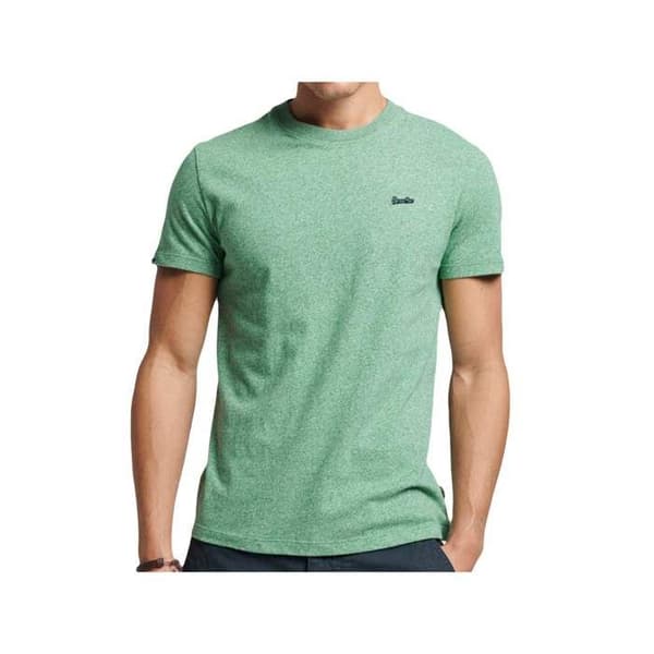 t-shirt superdry m1011245a 5ee ljusgrön grus XL