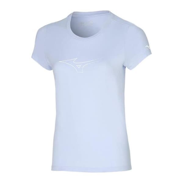 T-shirt Dam Mauve Mizuno Athletic - Kortärmad - Polyester/Bomull