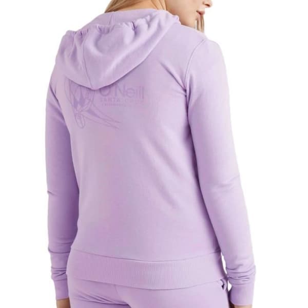 Lila Hooded Zip Sweatshirt Kvinna O'Neill Circle Surfer