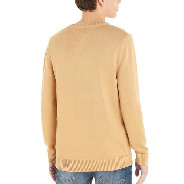 Tommy Jeans vintertröja DM0DM11856 AB0 Tawny Sand - Herr - Hög krage - Beige