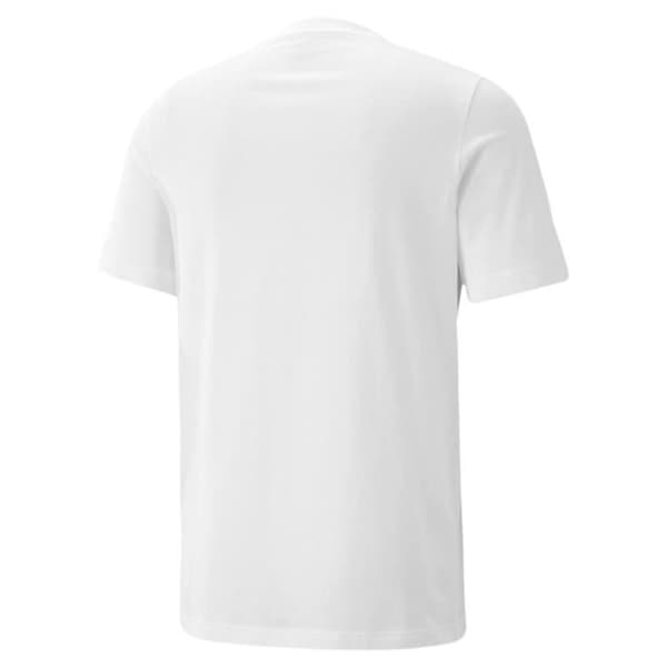 T-shirt Vit Herr Puma Grafik Kort