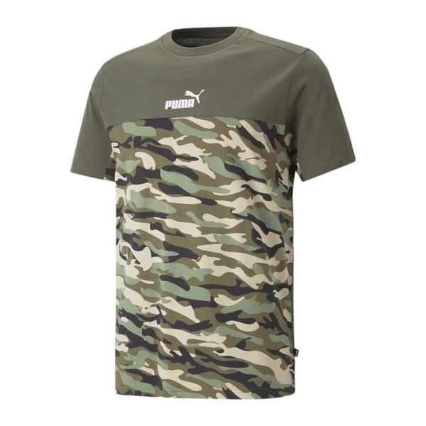 T-shirt Kaki Herr Puma Ess Block